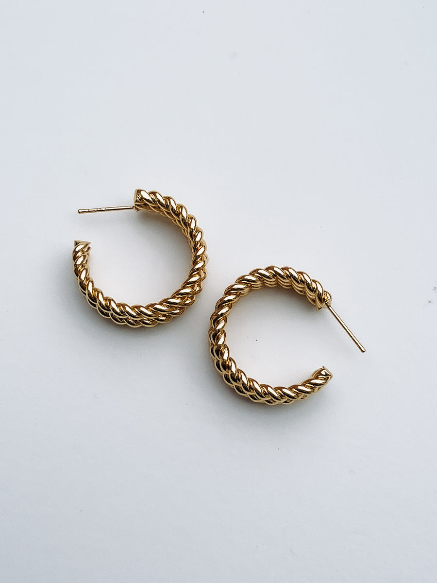 gold hoops 