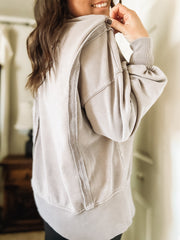 light mocha sweatshirt