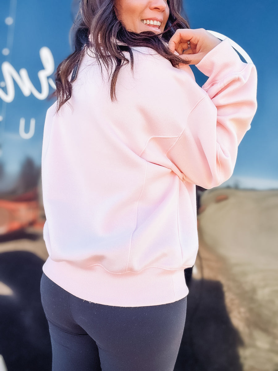 Light pink sweatshirt