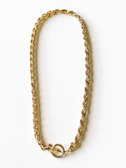 gold rope necklace