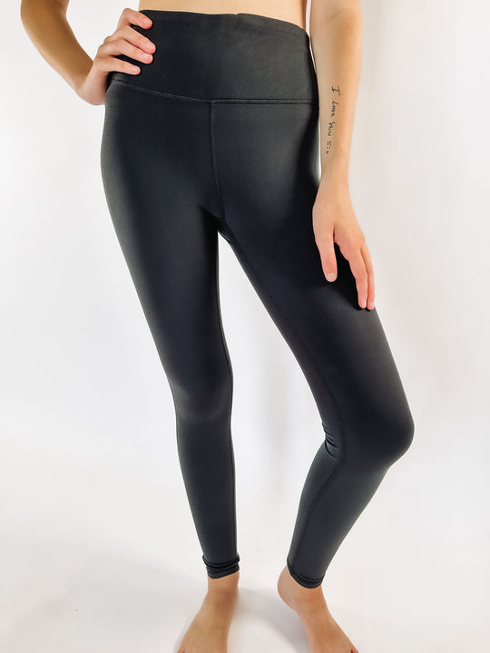 Zyia Active Shiny Athletic Leggings for Women