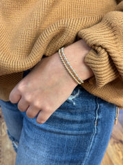 beaded bracelet