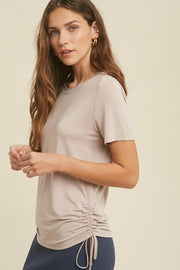 mink ruched top