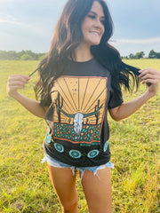 skull tee