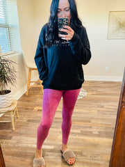 pink active leggings